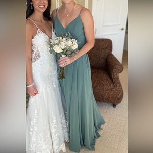 Birdy Grey Kaia Dress in Sea Glass
Size Small / SEA GLASS